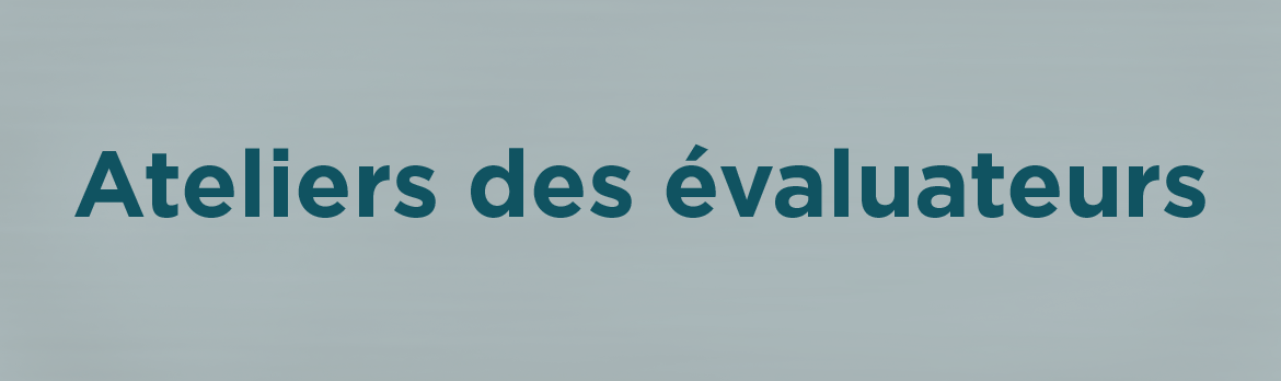 EvalConnex - Série professionnelle à l'intention de la Communauté des évaluateurs fédéraux