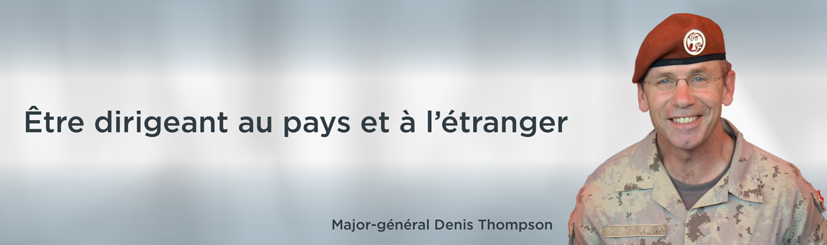 Être dirigeant au pays et à l'étranger